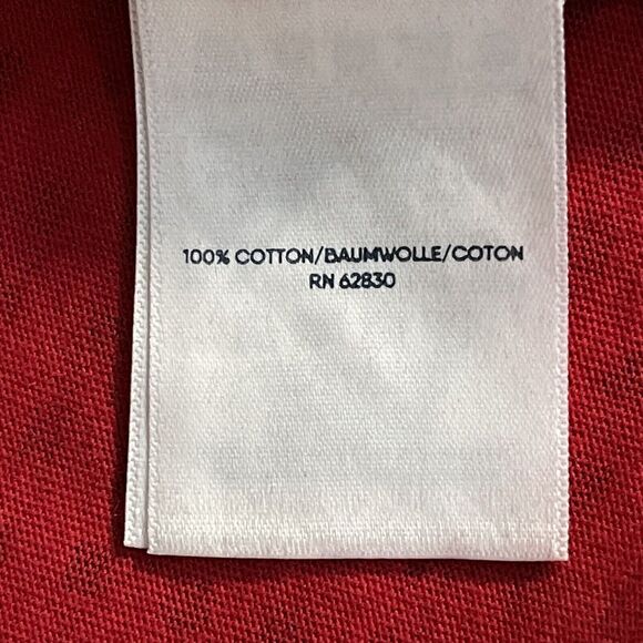 Lands' End Top Women L Red Check Long Sleeve‎ Round Neck Q51 - Picture 8 of 14